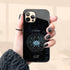 Personalized Black Zodiac Horoscope Sign iPhone Case
